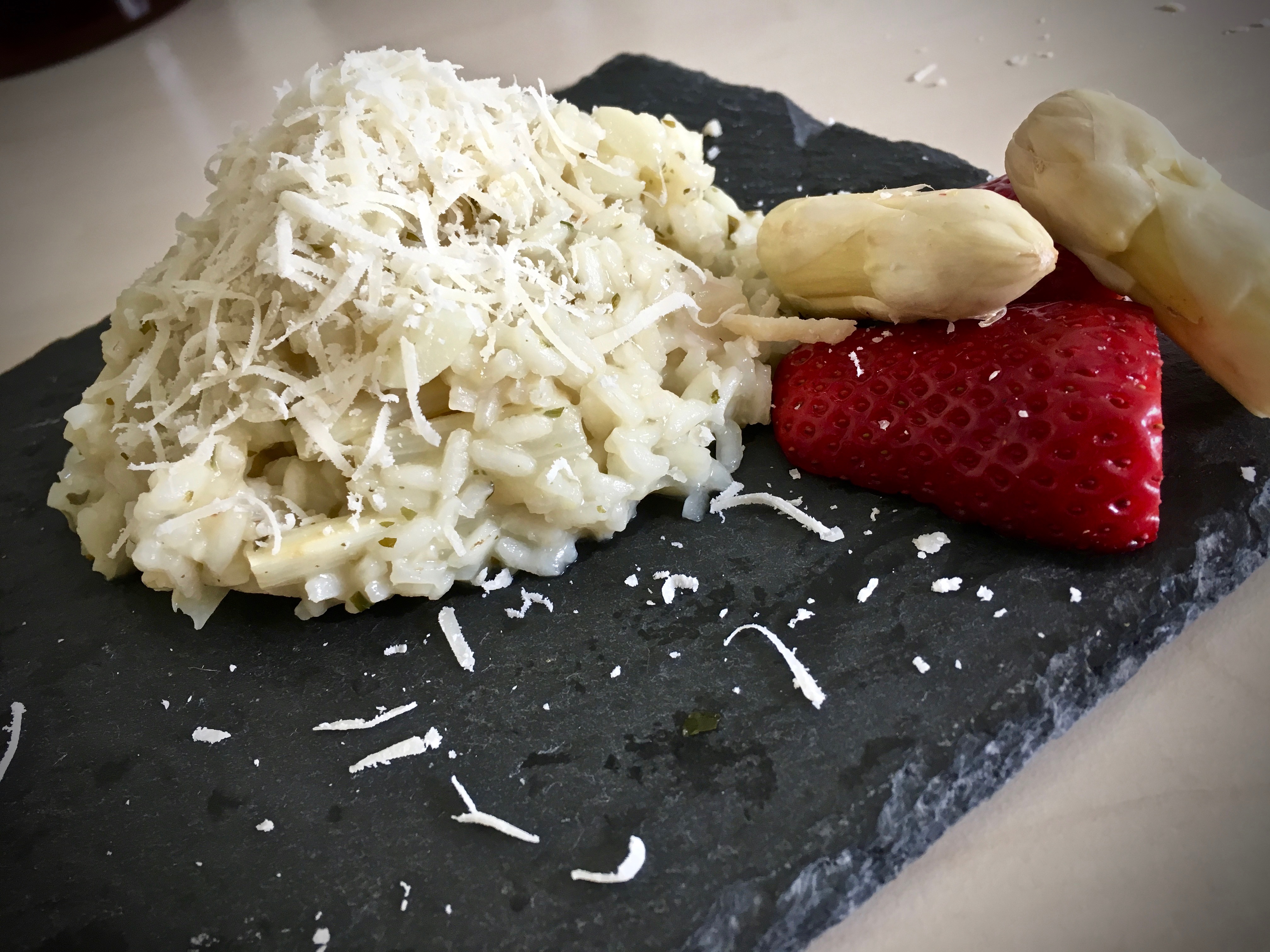 Spargelrisotto