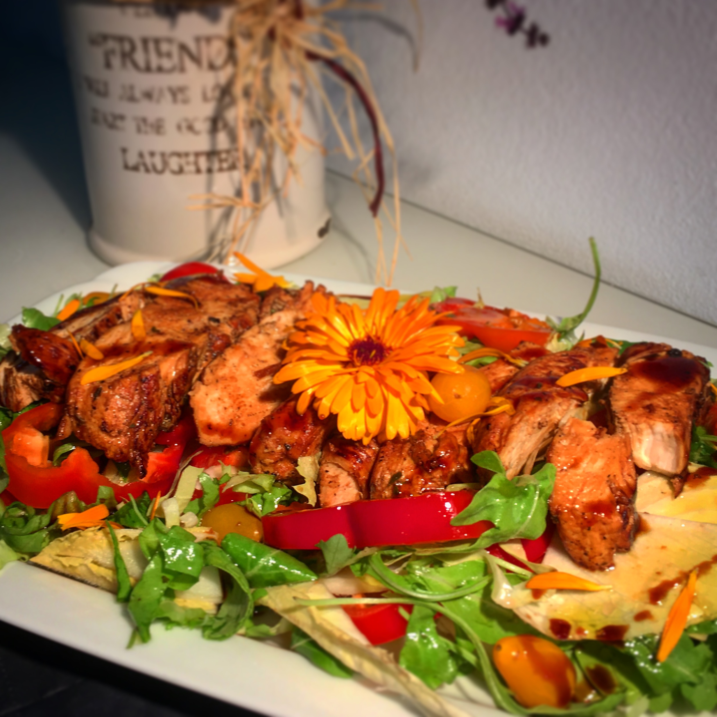 Herzhafter Fitnesssalat